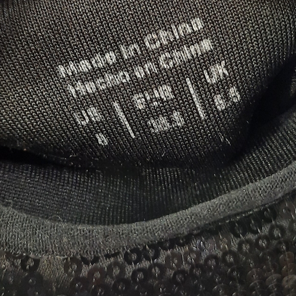 Aldo Cirelle Black Sequin Boots Size 8 US - Picture 11 of 15